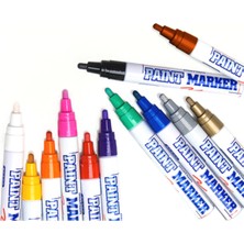 Paint Marker Munhwa Paint Marker 12'li Paket  Markalama  Kalemi Beyaz