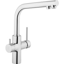 Artema Split A42144 Dual-Flow Eviye Bataryası; Krom