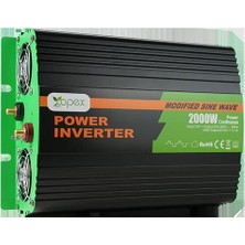 Apex NS2000-12 Apex 2000W Modifiye Dalga Inverter 12V