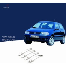 Alminox Oto Aksesuar Vw Polo Krom Kapı Kolu 4 Kapı 1994-2001