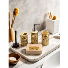 Arma House  4'lü La Vie Est Belle Seramik Banyo Seti (5)