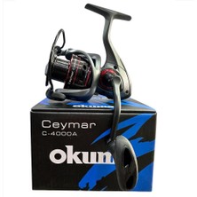 Okuma Ceymar C-4000A Dark Grey Spin Olta Makinesi