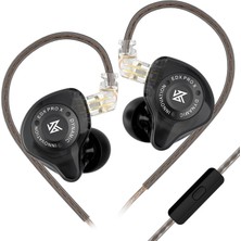 Kz Edx Pro x Dinamik Sürücü Hifi Iem Kablolu Kulak Içi Kulaklık - Mikrofonlu (Türkiye'den Gönderillir)