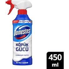 Domestos Köpük Gücü Köpük Çamaşır Suyu Beyaz Sabun 450 ml