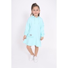 Toontoy Kız Çocuk Baskılı Elbise