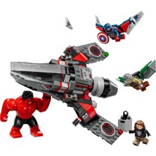 LEGO® Marvel Kaptan Amerika ile Red Hulk Savaşı 76292