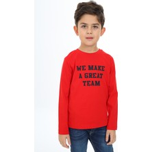 Toontoy Erkek Çocuk Baskılı Tişört