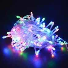 Ithınk LED Işık Zinciri 100 LED 10 Metre 8 Fonksiyon Renkli Işık