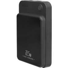 S-Link M1021 10000MAH Magsafe 15W HSC22.5W+PD20W+QC3.0 Siyah LCD Taşınabilir Şarj Cihazı Powerbank
