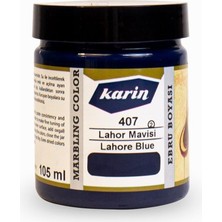 Karin Ebru Boyası 105 Ml. 407 Lahor Mavi
