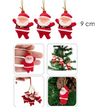 Oyuncak Store Yılbaşı Noel Süsü 2 Li 9 cm Noel Baba