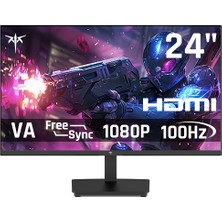 KTC H24V27 23.8" 100 Hz  (HDMI + VGA ) 1920×1080 Amd Freesync Full HD Flat Monitör