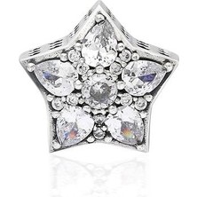 Adal Silver Kadın Gümüş Yıldız Model Charm
