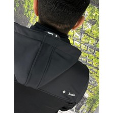 Taktikal Cargocep Kargocep Outdoor Içipolar Sıvı ve Rüzgar Geçirmez Kapüşonu Çıkabilen Softjel Mont