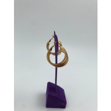 Ayvil Jewelry Gold Burgu Küpe