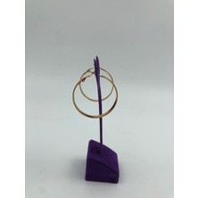 Ayvil Jewelry Gold Büyük Halka Küpe