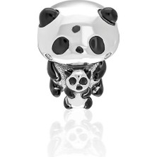 Adal Silver 925 Ayar Gümüş Panda Charm