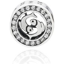 Adal Silver Kadın Gümüş Balık Burç Charm