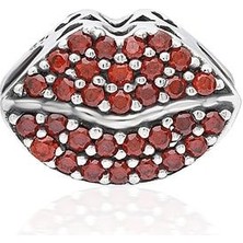 Adal Silver Kadın Gümüş Dudak Model Charm