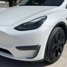 Tesla Model Y Mat Karbon Sis Kaşı