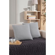 Shal Home 2'li Kırlent & Yastık Kılıfı