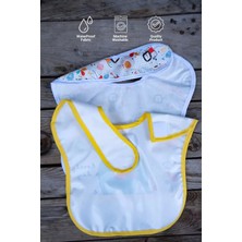 Sıvı Geçirmez Mama-Salya Önlüğü Safari 0-24 Ay