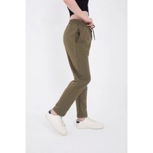 Reyaz Unisex Üç Iplik Basic Eşofman Pantolon - Haki