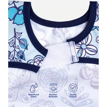 Sıvı Geçirmez Flower Mama-Aktivite Önlüğü 6-24 Ay
