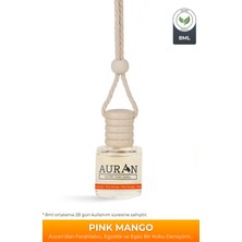 Auran Pink Mango Oto Kokusu Ip Askılı Araç Kokusu Uzun Süre Kalıcı Mango Araba Kokusu 8ml