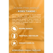 Auran Pink Mango Oto Kokusu Ip Askılı Araç Kokusu Uzun Süre Kalıcı Mango Araba Kokusu 8ml