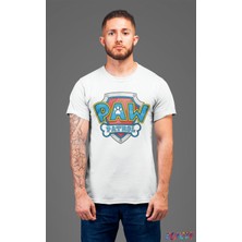BUMETA Paw Petrol Patrol Logo Çizgi Film Dizi Unisex Tişört T-Shirt