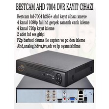 Bestcam 4 Kameralı Set 5 Mega Piksel Sony Lensli Full Hd Gece Görüşlü Güvenlik Kamera Seti 500 GB Hard Disk