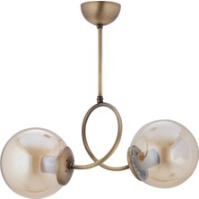 Avonni Dorbıen FZ-7452-2E Modern Avize Eskitme/siyah Kaplama