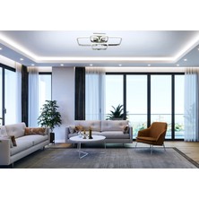 Avonni Dorbıen AR-6101-4K Modern Avize 3 Renk LED Tr