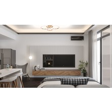Avonni Dorbıen AR-6102-4BKR Modern Avize 3 Renk LED Tr