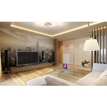 Avonni Dorbıen AR-6102-4BKR Modern Avize 3 Renk LED Tr