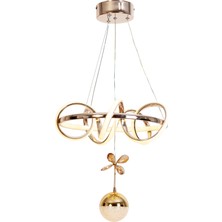 Avonni Dorbıen AV-6123-6BKR-1TK Modern Avize 3 Renk LED Tr