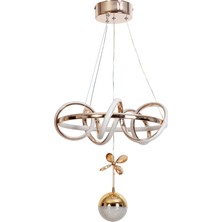 Avonni Dorbıen AV-6123-6BKR-1TK Modern Avize 3 Renk LED Tr