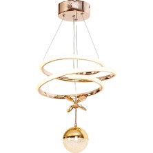 Avonni Dorbıen AV-6139-3BKR-1TK Modern Avize 3 Renk LED Tr