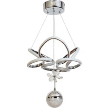 Avonni Dorbıen AV-6160-8K-1TK Modern Avize 3 Renk LED Tr