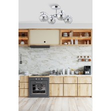 Avonni Dorbıen FZ-7390-4K Modern Avize Krom Kaplama