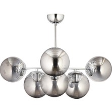 Avonni Dorbıen FZ-7402-6K Modern Avize Krom Kaplama