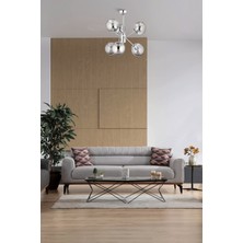 Avonni Dorbıen FZ-7403-6K Modern Avize Krom Kaplama