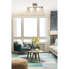 Avonni Dorbıen FZ-7406-3E Modern Avize Eskitme Kaplama