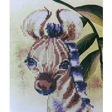 Mentaş Boncuklu Taşlı Mozaik Elmas Goblen Pano Tablo Resim Puzzle Dıamond Paıntıng Ebat 21X25 Çocuklar Için
