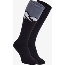 McKinley Francis 2'li Unisex Siyah Kayak Çorabı.057