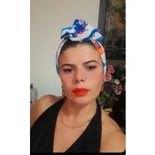 Oben Hobi Saç Aksesuarları Telli Bandana Kadın Kumaş  Toka