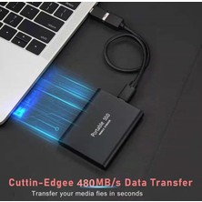 Tcherchi Yedeklemeler Için Taşınabilir Harici Sabit Sürücü 1tb USB 3.0 SSD (Yurt Dışından)