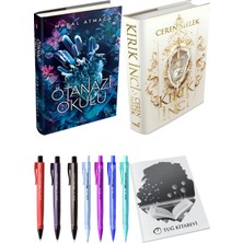 Kırık Inci Ciltli ve Ephesus Ötanazi Okulu 1 Ciltli Maral Atmaca 2li Set + Hediyeli