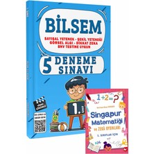 Ardışık Yayınları 1. Sınıf BİLSEM Deneme Sınavı - 1. Sınıf Singapur Matematiği ve Zeka Oyunları